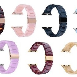 LUXE Resin Band Bracelet for Apple Watch Series 1, 2, 3, 4 & 5