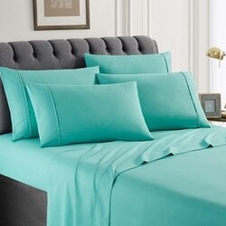 Premium Quality Ultra Soft Double Brushed Microfiber Sheet Set (6-Piece)

