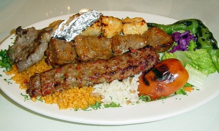 $9 for $16 Worth of Middle Eastern Fare at Heart of Jerusalem Cafe (43% Off)   