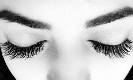 Mink Eyelash Extensions with Optional Refill at Champagne Lashes (Up to 54% Off). Three Options Available.
