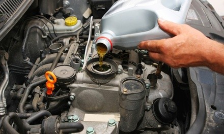 Oil Changes with Brake Inspections at Bear Alignment & Brake (Up to 44% Off). Seven Options Available.