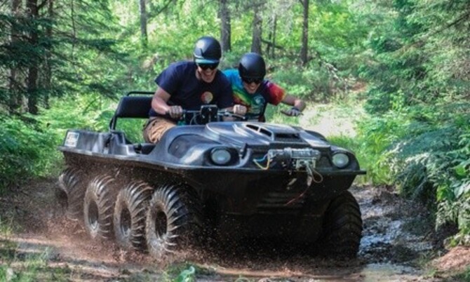 Deal for Northwoods Zip Line, Aerial Trek, Argo ATV, and River Adventure Tours