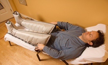 One 30- or 60-Minute NormaTec Compression Recovery Boots Session at Cryology