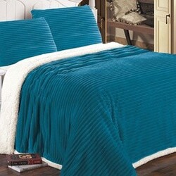 Luxury Home Soft Reversible Sherpa Blanket