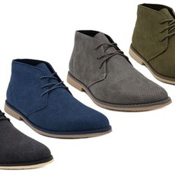 London Fog Men's Spring Casual Chukka Boots