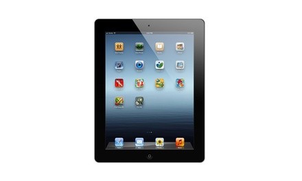 Apple iPad 2, 3, 4, Air, Air 2, Pro, Mini, Mini 2 or 4 Tablet (Refurb. A-Grade) with MFi-Certified Cable & Power Adapter