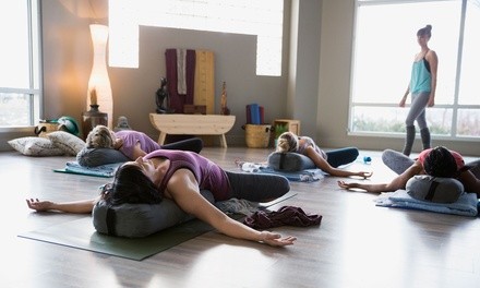 5 or 10 Yoga Classes at Inner Strength Studios (Up to 66% Off)